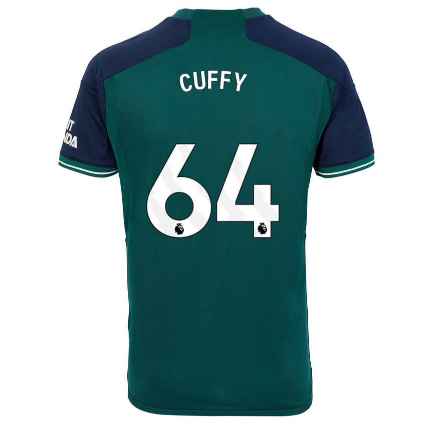 Herren Brooke Norton Cuffy #64 Grün Ausweichtrikot Trikot 2023/24 T-Shirt Österreich