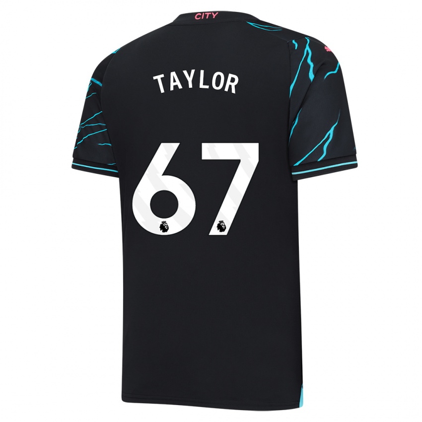 Herren Kane Taylor #67 Dunkelblau Ausweichtrikot Trikot 2023/24 T-Shirt Österreich