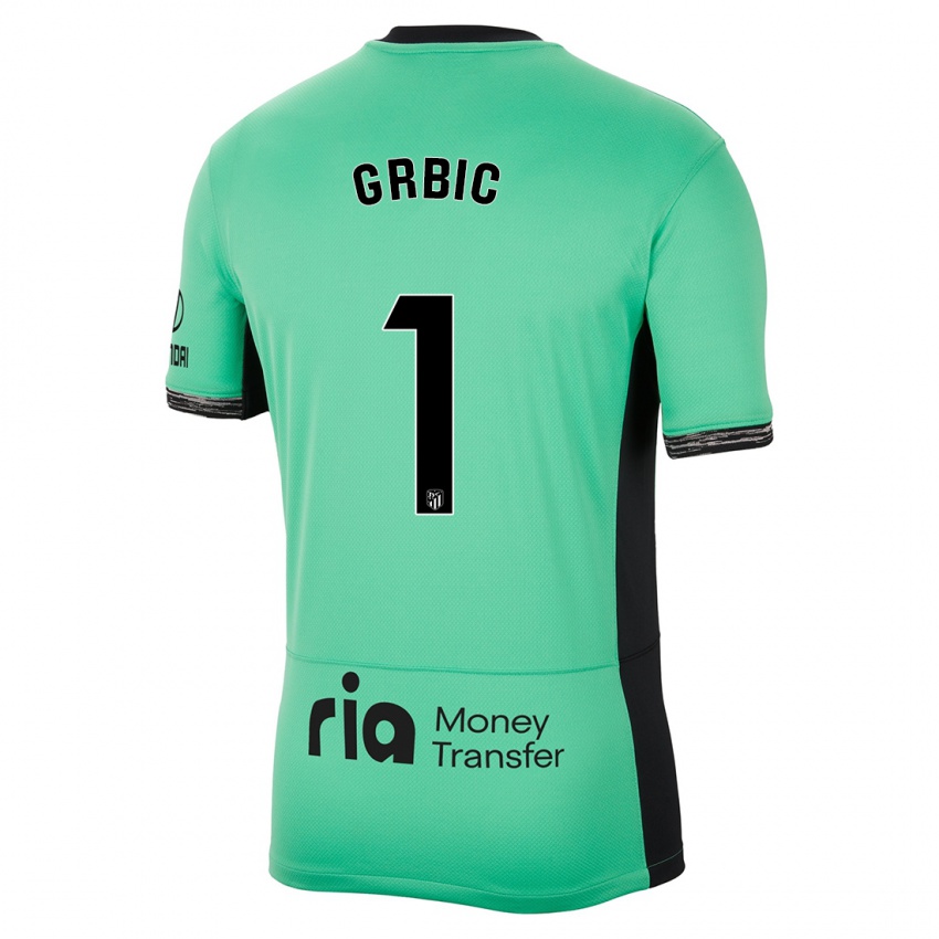 Herren Ivo Grbic #1 Frühlingsgrün Ausweichtrikot Trikot 2023/24 T-Shirt Österreich