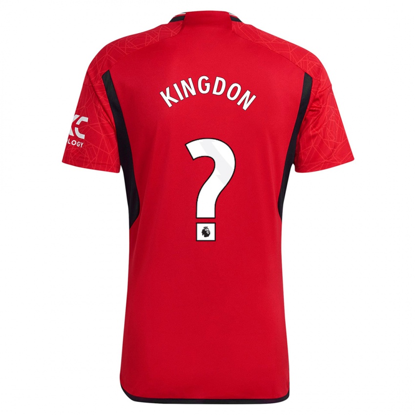 Damen Jack Kingdon #0 Rot Heimtrikot Trikot 2023/24 T-Shirt Österreich