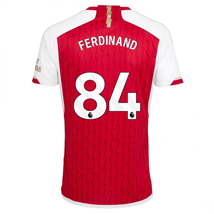 Damen Seb Ferdinand #84 Rot Heimtrikot Trikot 2023/24 T-Shirt Österreich