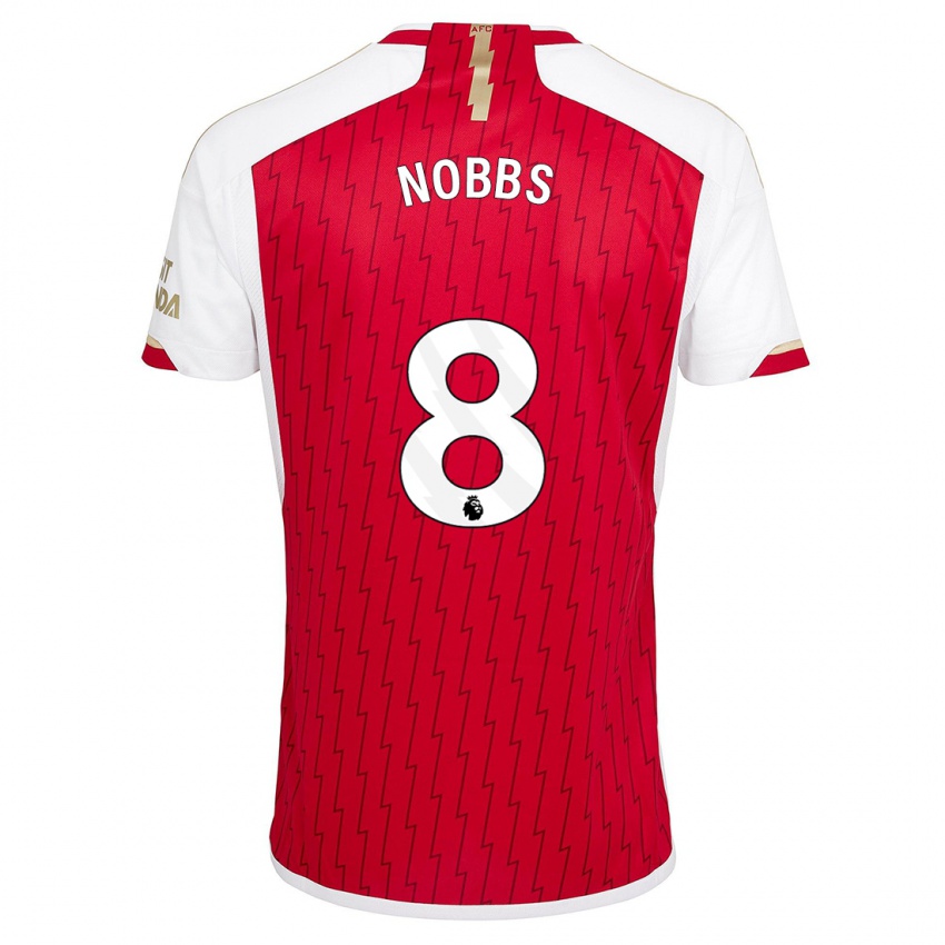 Damen Nobbs #8 Rot Heimtrikot Trikot 2023/24 T-Shirt Österreich