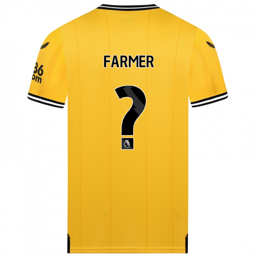 Damen Owen Farmer #0 Gelb Heimtrikot Trikot 2023/24 T-Shirt Österreich