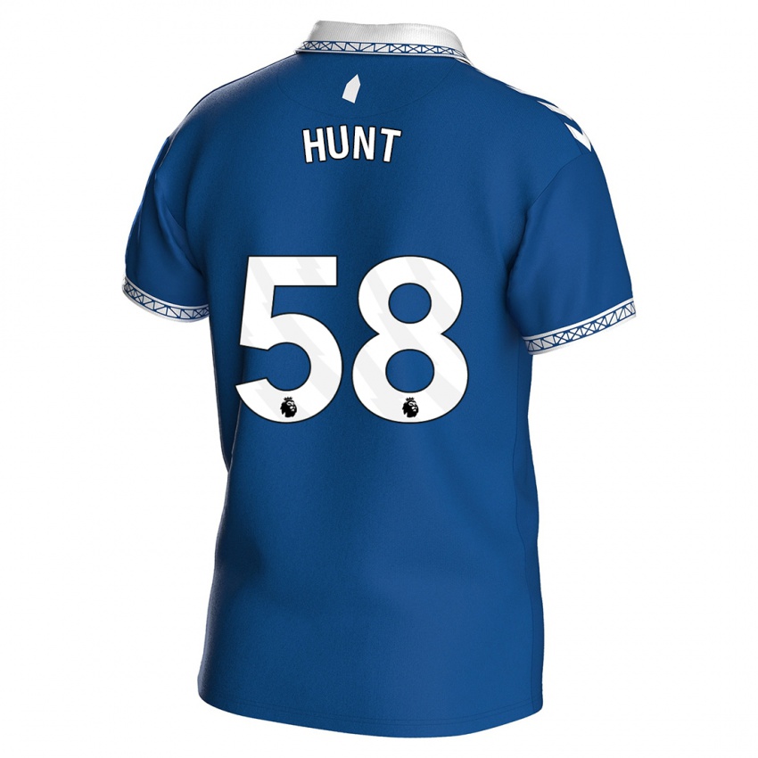 Damen Mackenzie Hunt #58 Königsblau Heimtrikot Trikot 2023/24 T-Shirt Österreich