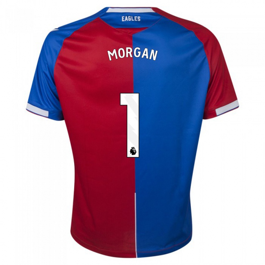 Damen Chloe Morgan #1 Rot Blau Heimtrikot Trikot 2023/24 T-Shirt Österreich