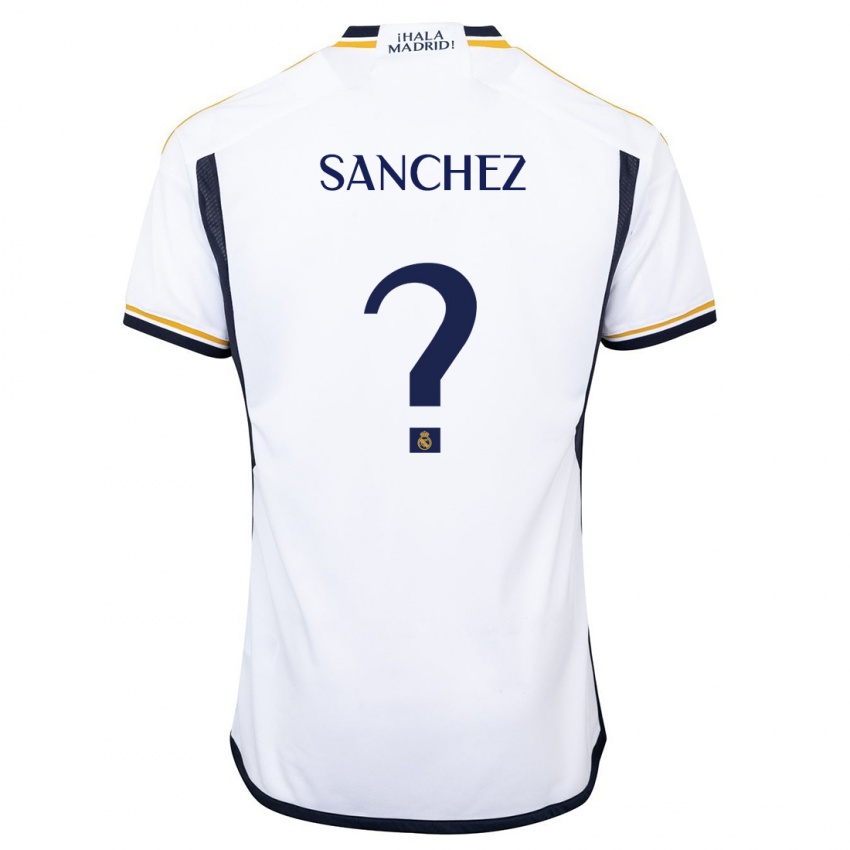 Damen Lorenzo Sanchez #0 Weiß Heimtrikot Trikot 2023/24 T-Shirt Österreich