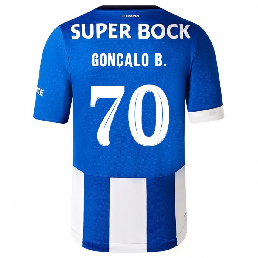 Damen Goncalo Borges #70 Blau Weiss Heimtrikot Trikot 2023/24 T-Shirt Österreich