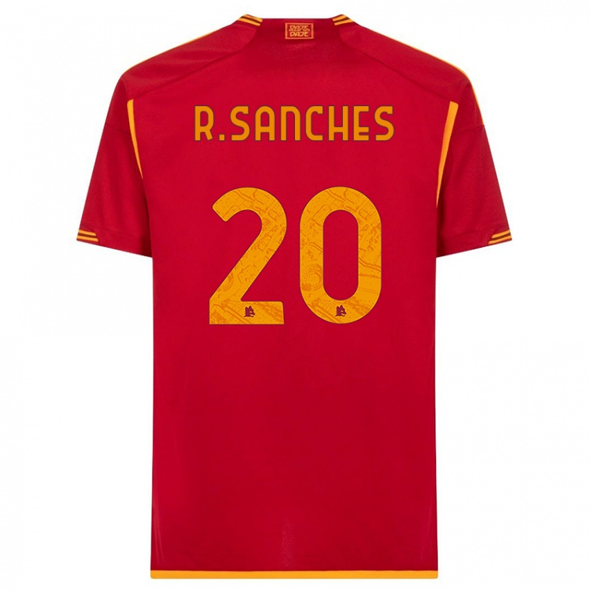 Damen Renato Sanches #20 Rot Heimtrikot Trikot 2023/24 T-Shirt Österreich