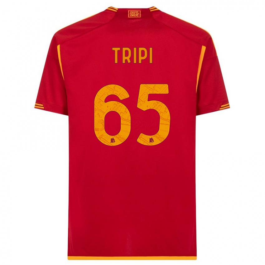 Damen Filippo Tripi #65 Rot Heimtrikot Trikot 2023/24 T-Shirt Österreich