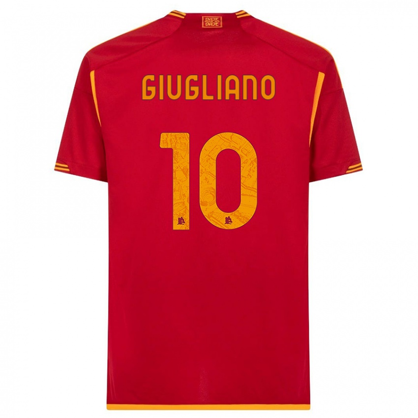 Damen Manuela Giugliano #10 Rot Heimtrikot Trikot 2023/24 T-Shirt Österreich