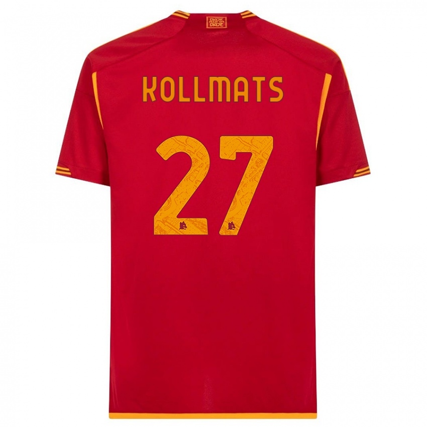 Damen Beata Kollmats #27 Rot Heimtrikot Trikot 2023/24 T-Shirt Österreich