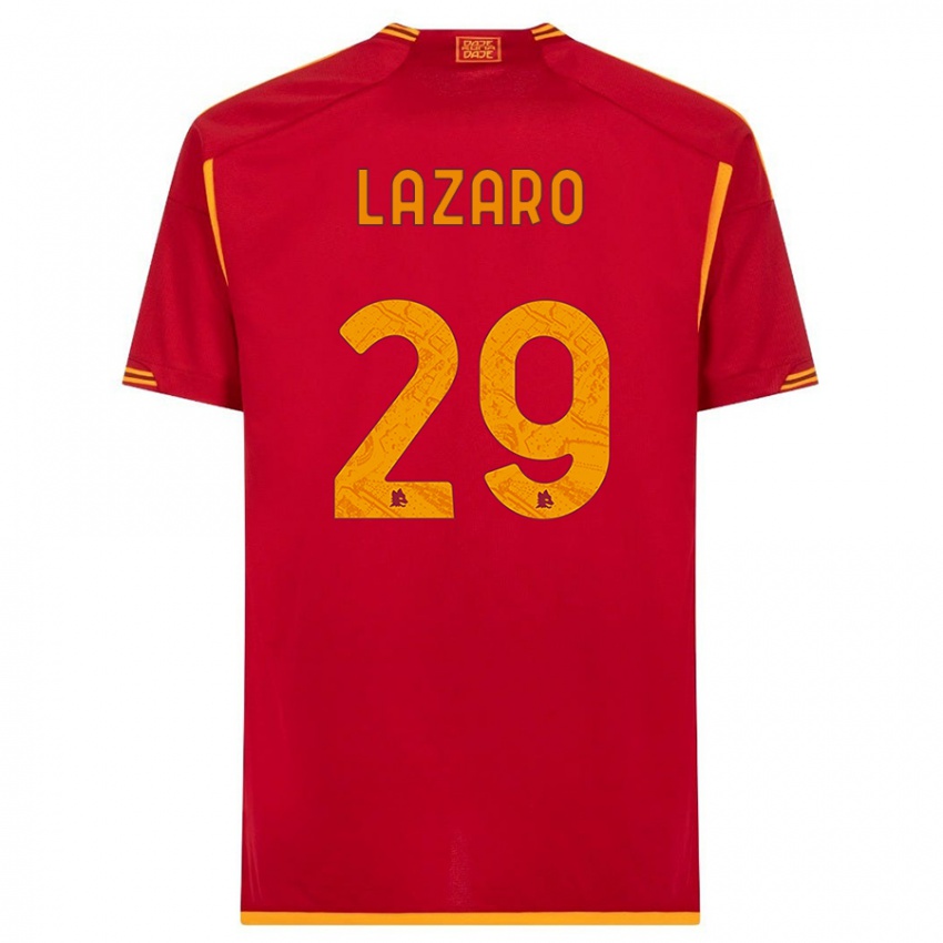 Damen Paloma Lazaro #29 Rot Heimtrikot Trikot 2023/24 T-Shirt Österreich