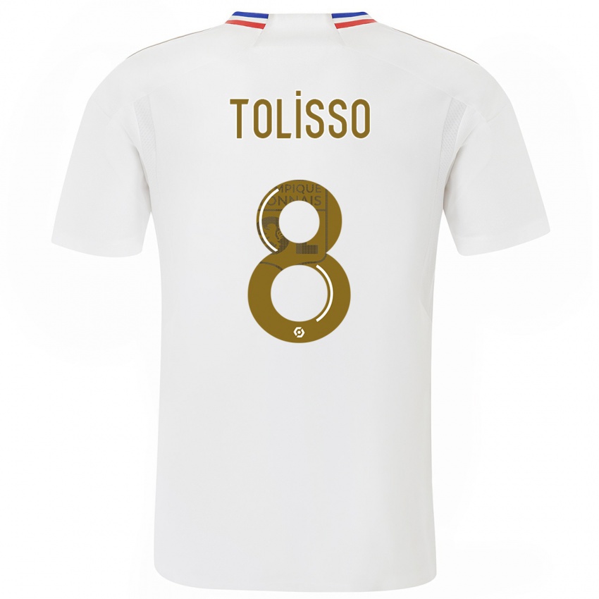 Damen Corentin Tolisso #8 Weiß Heimtrikot Trikot 2023/24 T-Shirt Österreich