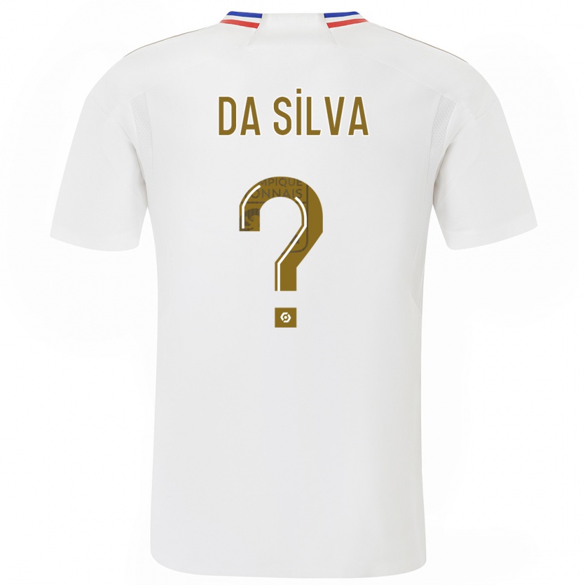 Damen Florent Da Silva #0 Weiß Heimtrikot Trikot 2023/24 T-Shirt Österreich