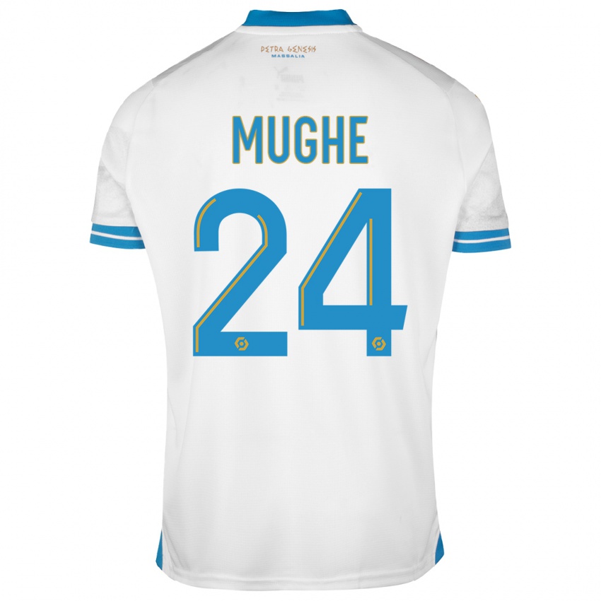 Damen François Mughe #24 Weiß Heimtrikot Trikot 2023/24 T-Shirt Österreich