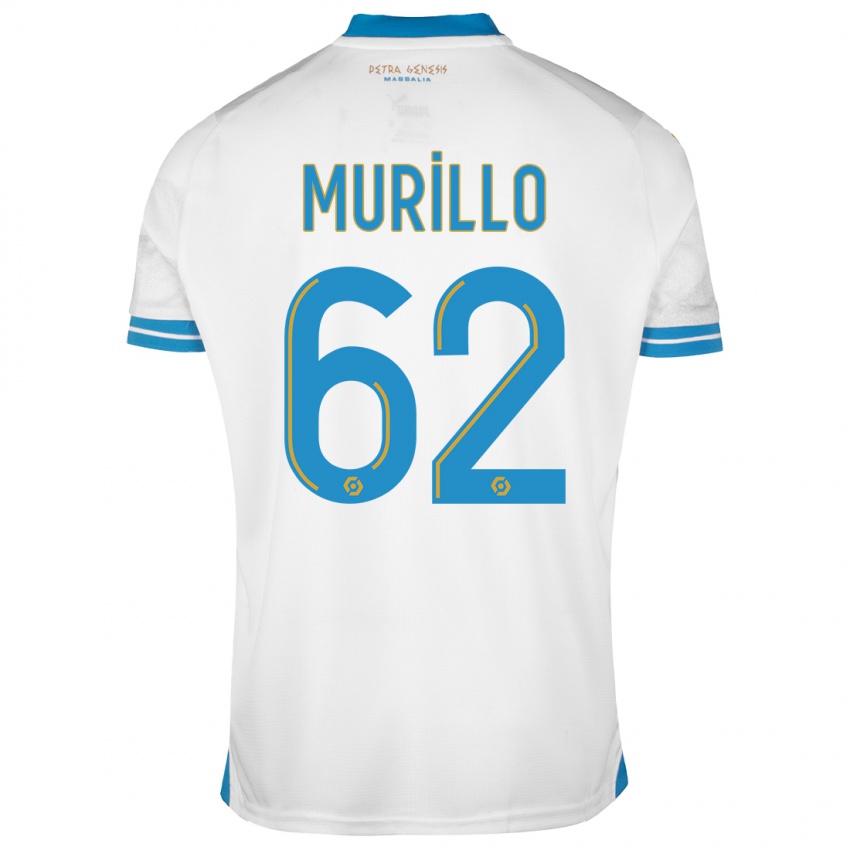 Damen Amir Murillo #62 Weiß Heimtrikot Trikot 2023/24 T-Shirt Österreich