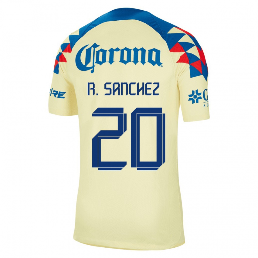 Damen Richard Sanchez #20 Gelb Heimtrikot Trikot 2023/24 T-Shirt Österreich