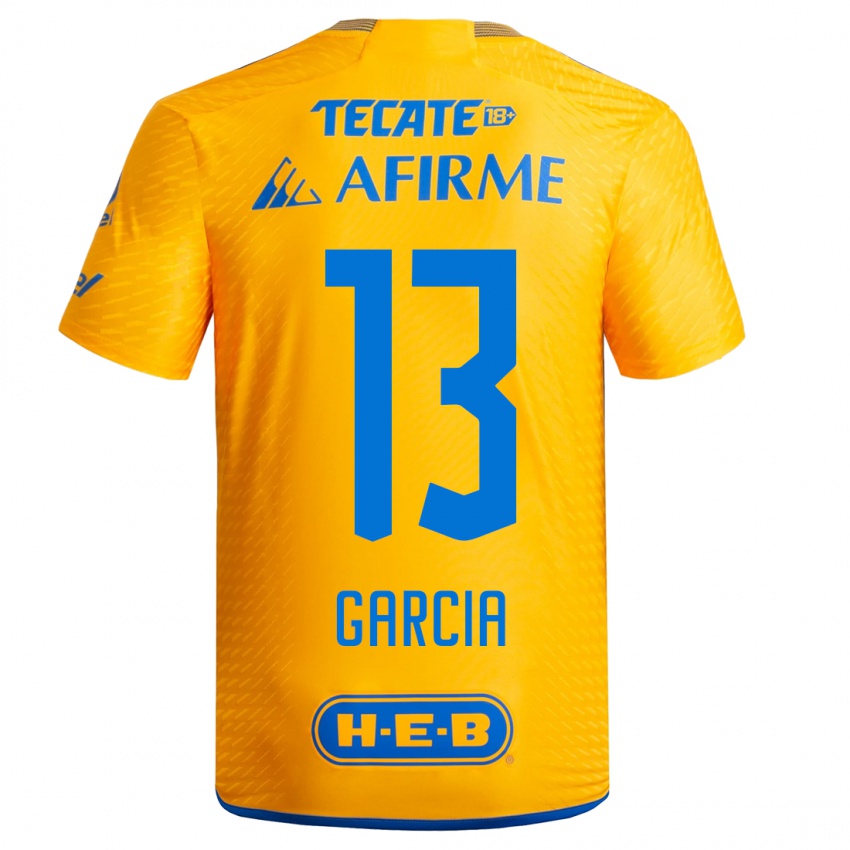 Damen Miriam Garcia #13 Gelb Heimtrikot Trikot 2023/24 T-Shirt Österreich