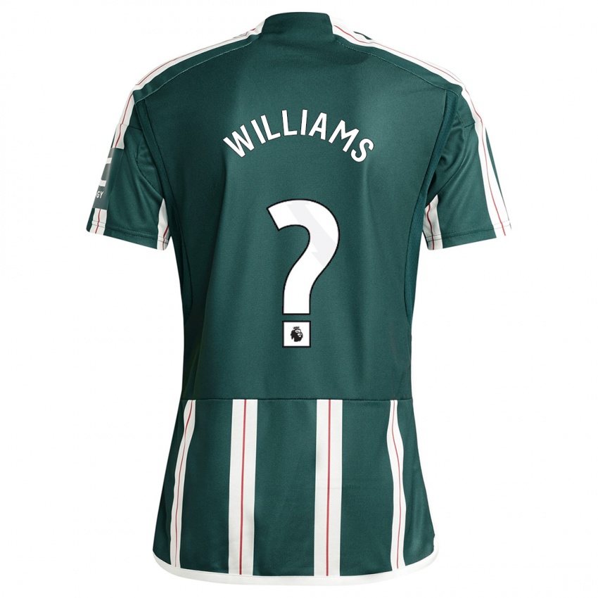 Damen Ethan Williams #0 Dunkelgrün Auswärtstrikot Trikot 2023/24 T-Shirt Österreich