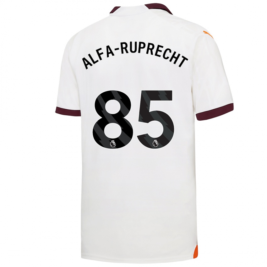 Damen Farid Alfa-Ruprecht #85 Weiß Auswärtstrikot Trikot 2023/24 T-Shirt Österreich