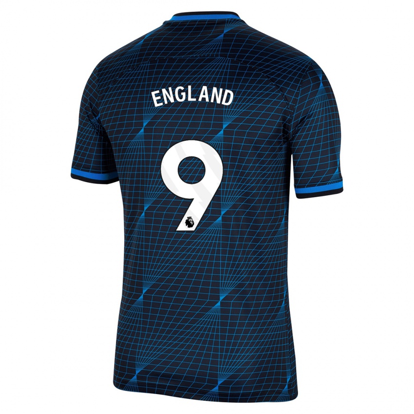 Damen Bethany England #9 Dunkelblau Auswärtstrikot Trikot 2023/24 T-Shirt Österreich