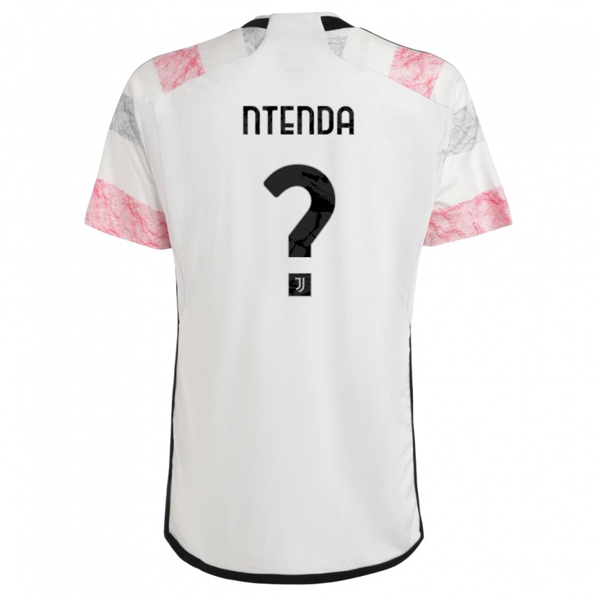 Damen Jean-Claude Ntenda #0 Weiß Rosa Auswärtstrikot Trikot 2023/24 T-Shirt Österreich