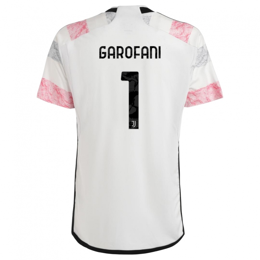 Damen Giovanni Garofani #1 Weiß Rosa Auswärtstrikot Trikot 2023/24 T-Shirt Österreich