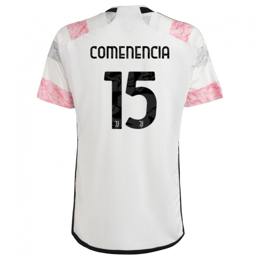 Damen Livano Comenencia #15 Weiß Rosa Auswärtstrikot Trikot 2023/24 T-Shirt Österreich