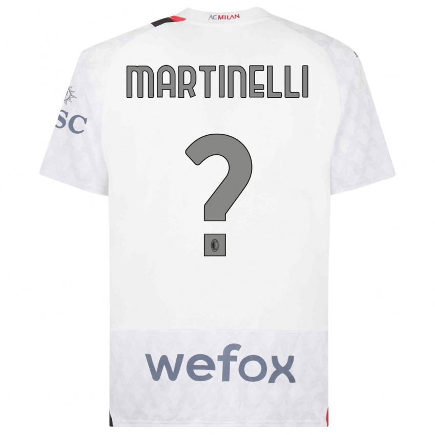 Damen Riccardo Martinelli #0 Weiß Auswärtstrikot Trikot 2023/24 T-Shirt Österreich