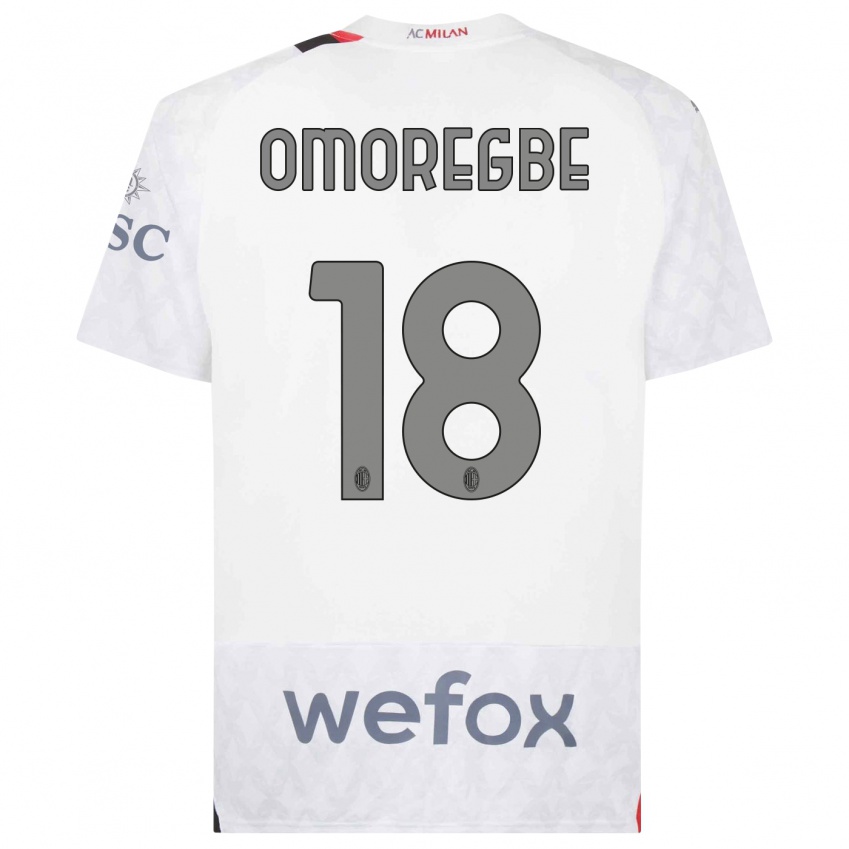 Damen Bob Murphy Omoregbe #18 Weiß Auswärtstrikot Trikot 2023/24 T-Shirt Österreich