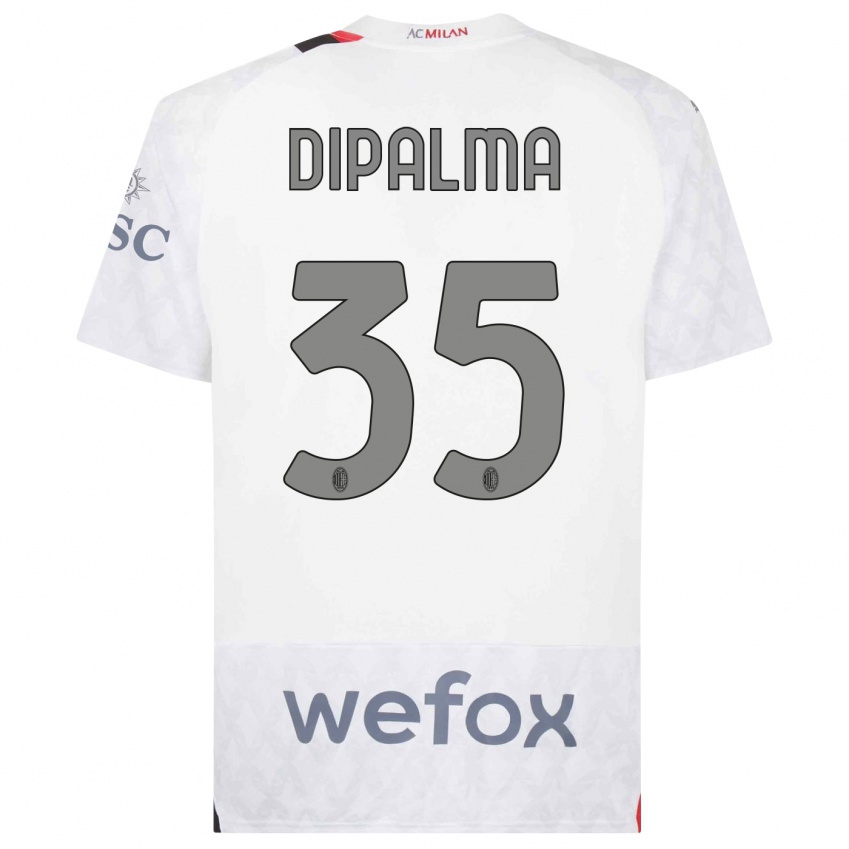 Damen Matteo Dipalma #35 Weiß Auswärtstrikot Trikot 2023/24 T-Shirt Österreich