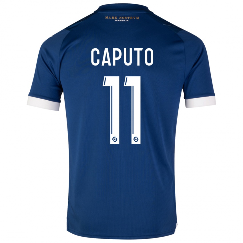 Damen Cindy Caputo #11 Dunkelblau Auswärtstrikot Trikot 2023/24 T-Shirt Österreich