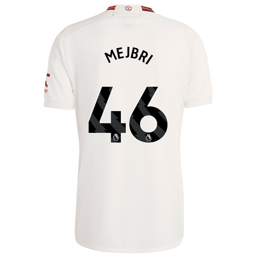 Damen Hannibal Mejbri #46 Weiß Ausweichtrikot Trikot 2023/24 T-Shirt Österreich
