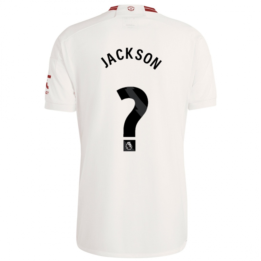 Damen Louis Jackson #0 Weiß Ausweichtrikot Trikot 2023/24 T-Shirt Österreich