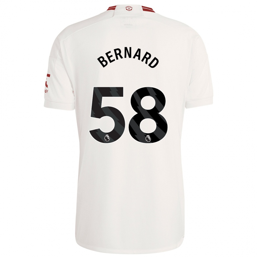 Damen Bernard #58 Weiß Ausweichtrikot Trikot 2023/24 T-Shirt Österreich