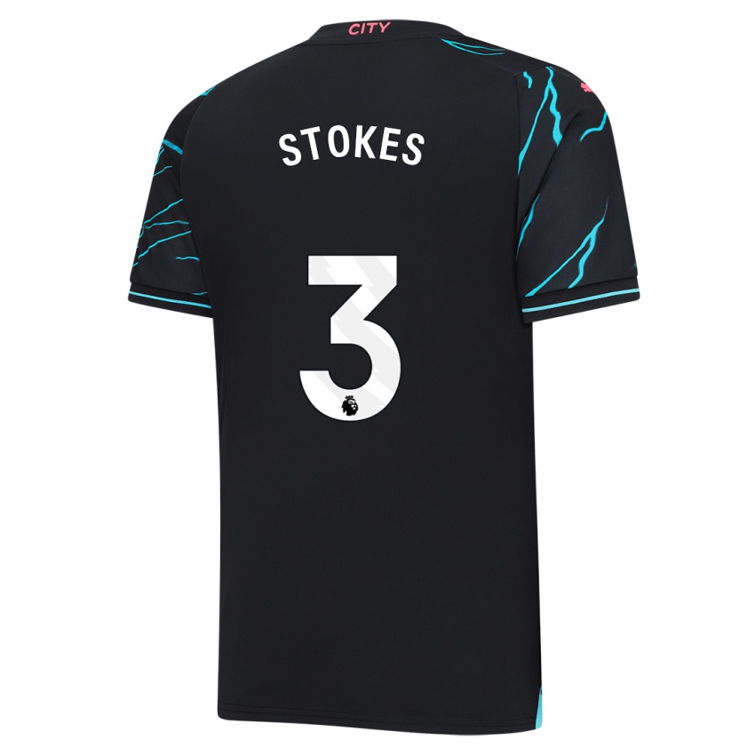 Damen Demi Stokes #3 Dunkelblau Ausweichtrikot Trikot 2023/24 T-Shirt Österreich