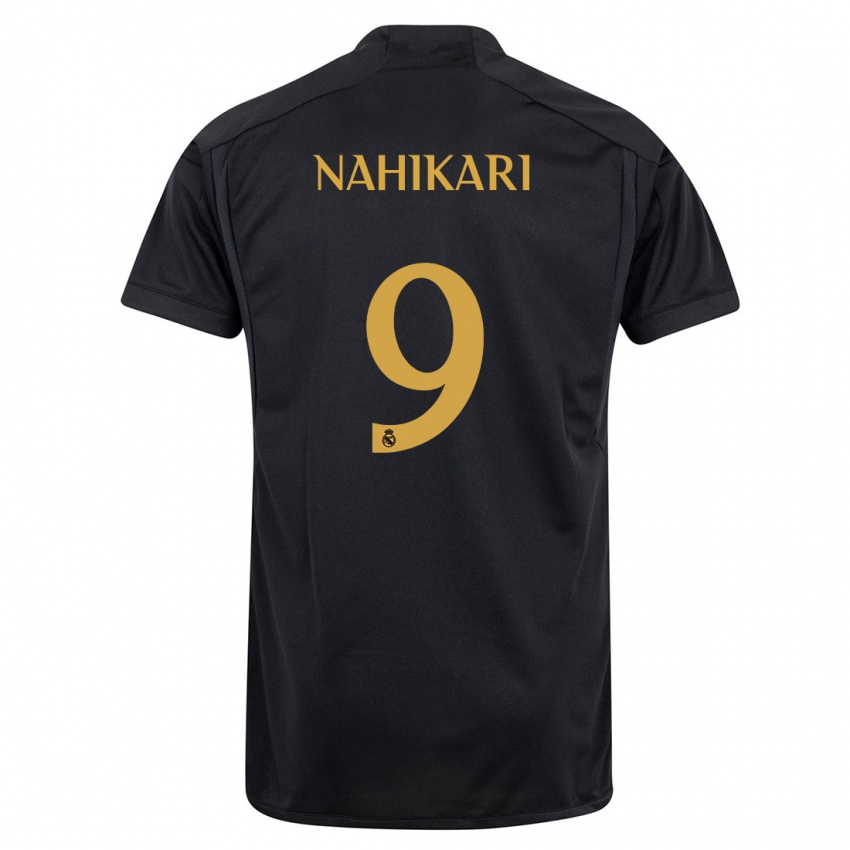 Damen Nahikari Garcia #9 Schwarz Ausweichtrikot Trikot 2023/24 T-Shirt Österreich