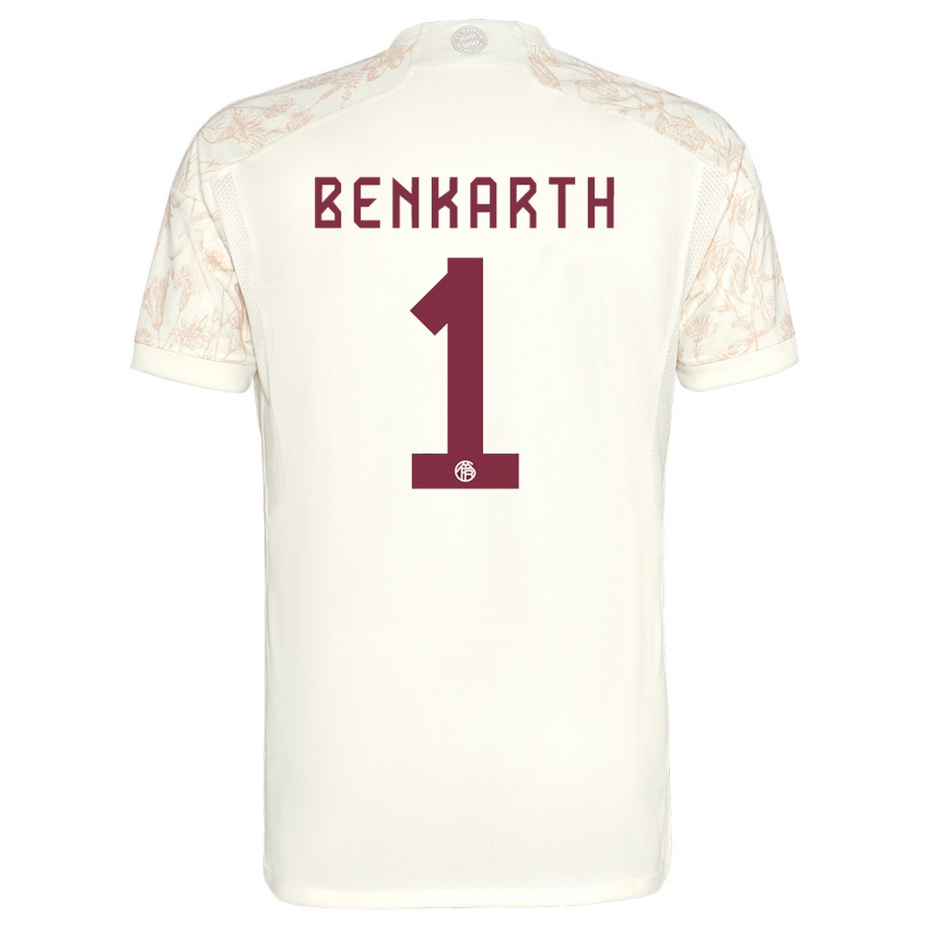 Damen Laura Benkarth #1 Cremefarben Ausweichtrikot Trikot 2023/24 T-Shirt Österreich