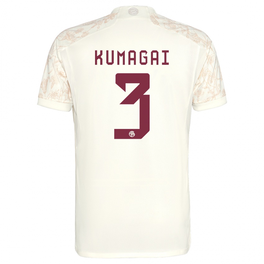 Damen Saki Kumagai #3 Cremefarben Ausweichtrikot Trikot 2023/24 T-Shirt Österreich