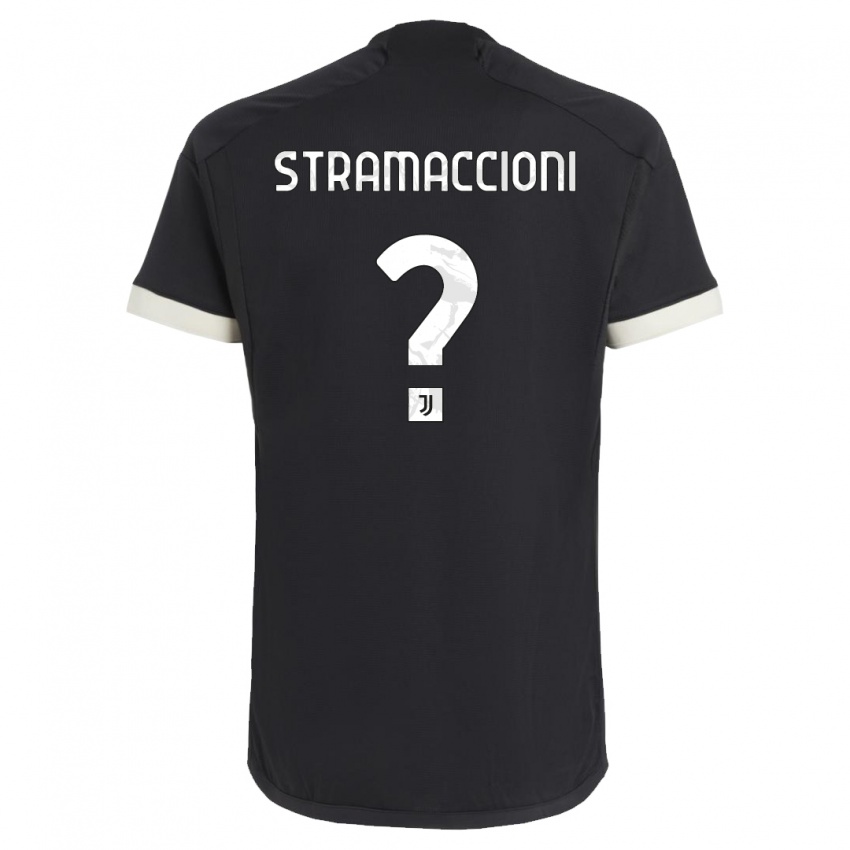 Damen Diego Stramaccioni #0 Schwarz Ausweichtrikot Trikot 2023/24 T-Shirt Österreich