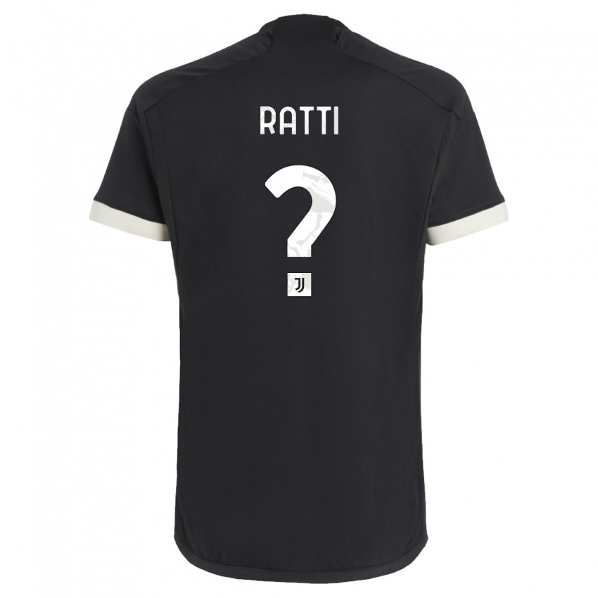 Damen Leonardo Ratti #0 Schwarz Ausweichtrikot Trikot 2023/24 T-Shirt Österreich