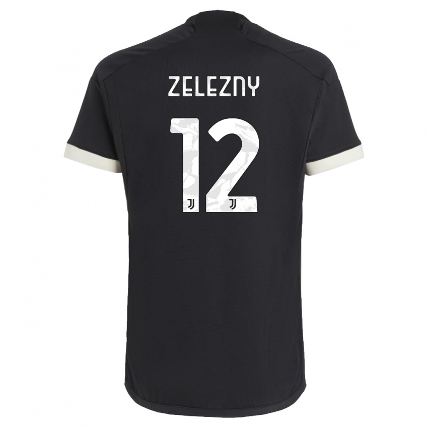 Damen Radoslaw Zelezny #12 Schwarz Ausweichtrikot Trikot 2023/24 T-Shirt Österreich