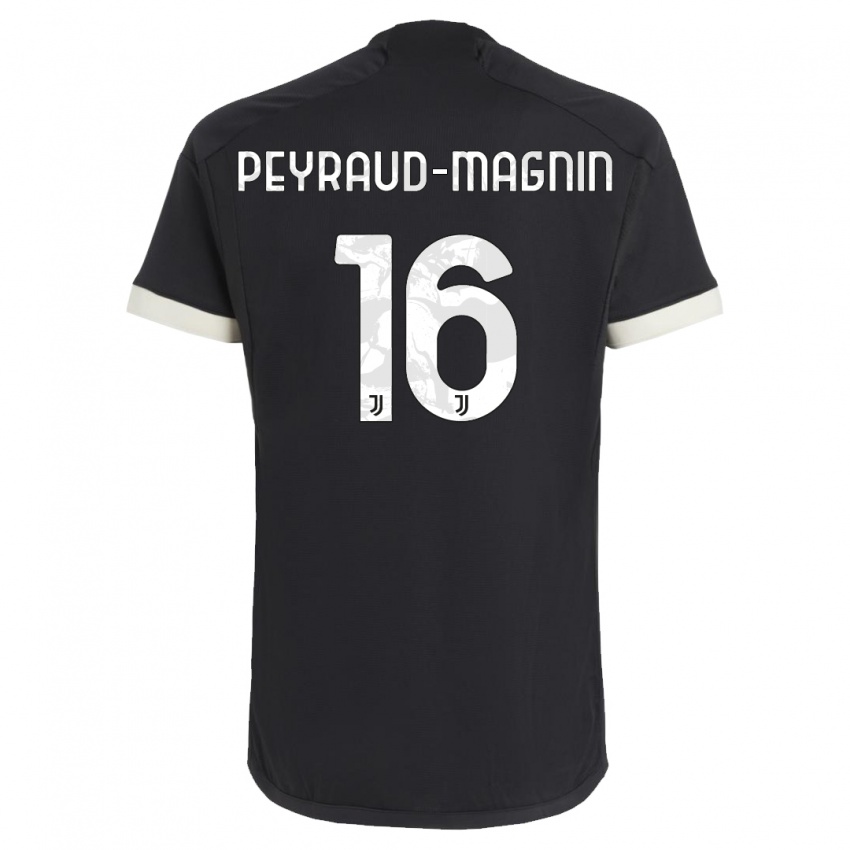 Damen Pauline Peyraud-Magnin #16 Schwarz Ausweichtrikot Trikot 2023/24 T-Shirt Österreich