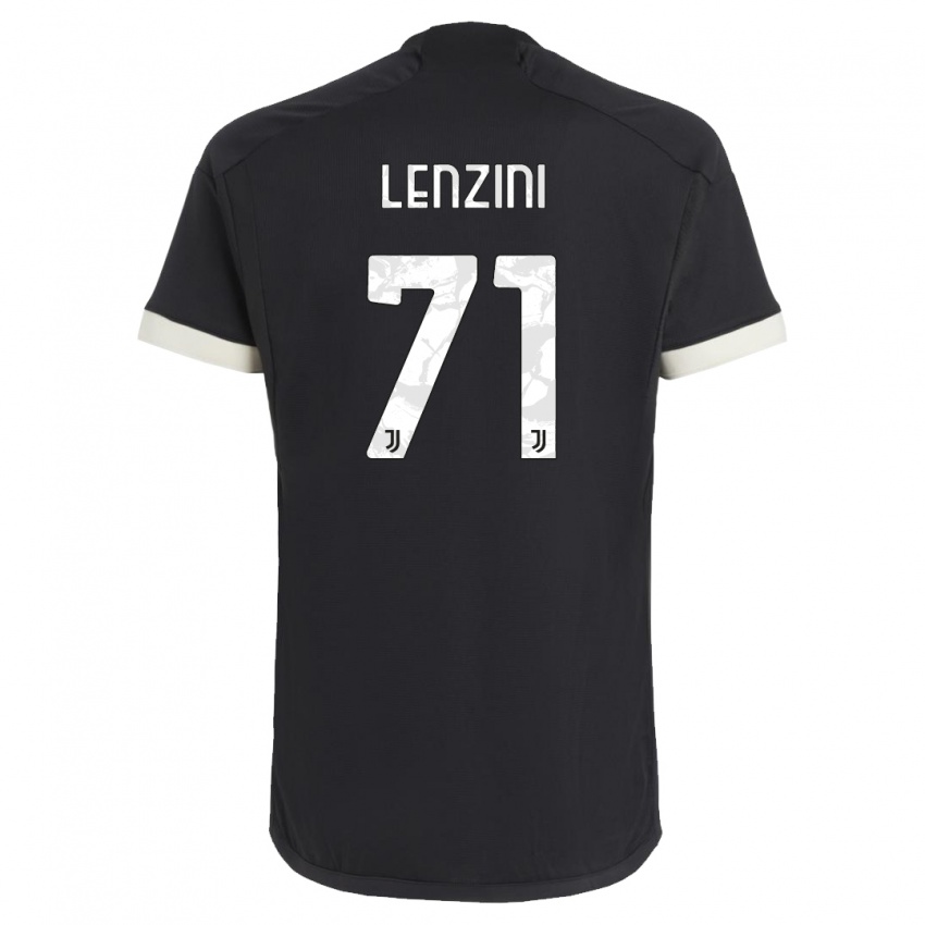 Damen Martina Lenzini #71 Schwarz Ausweichtrikot Trikot 2023/24 T-Shirt Österreich