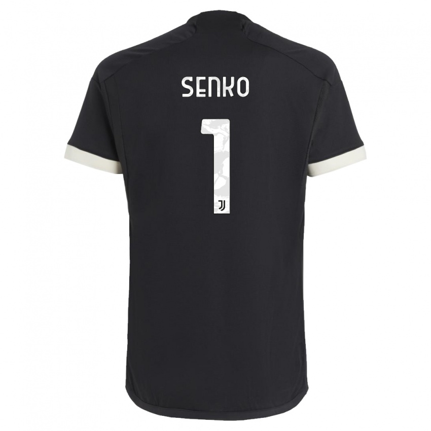 Damen Zsombor Senko #1 Schwarz Ausweichtrikot Trikot 2023/24 T-Shirt Österreich