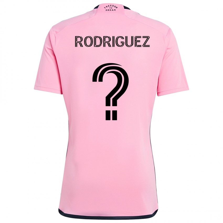 Kinder Emerson Rodríguez #0 Rosa Heimtrikot Trikot 2024/25 T-Shirt Österreich