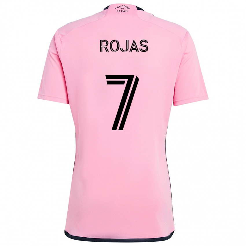 Kinder Matías Rojas #7 Rosa Heimtrikot Trikot 2024/25 T-Shirt Österreich