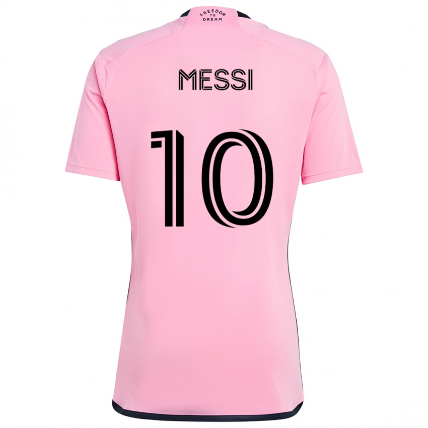 Kinder Lionel Messi #10 Rosa Heimtrikot Trikot 2024/25 T-Shirt Österreich