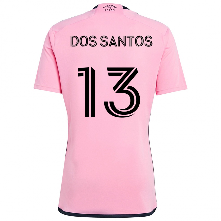 Kinder Cj Dos Santos #13 Rosa Heimtrikot Trikot 2024/25 T-Shirt Österreich