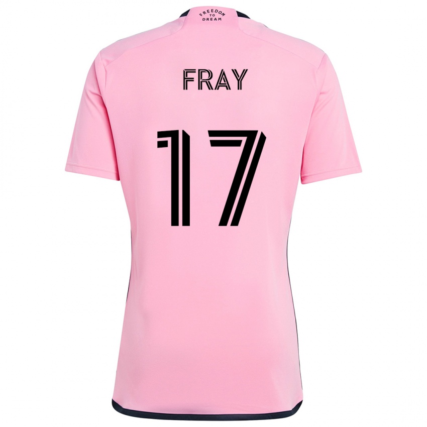 Kinder Ian Fray #17 Rosa Heimtrikot Trikot 2024/25 T-Shirt Österreich